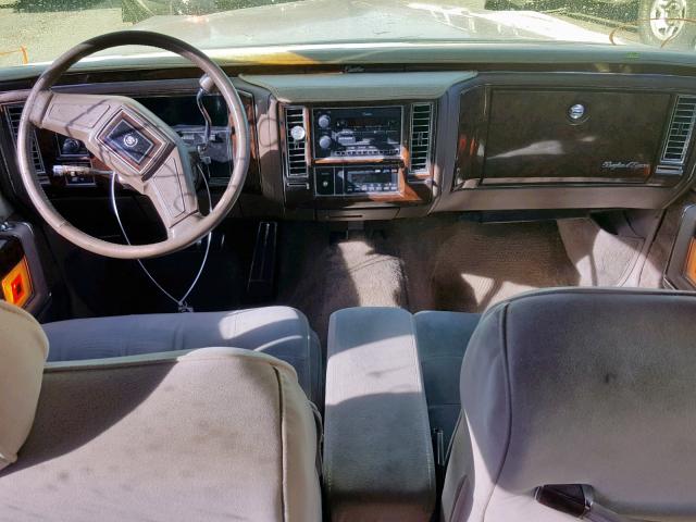 1G6DW5477NR701211 - 1992 CADILLAC BROUGHAM TAN photo 9