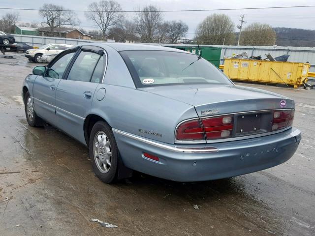 1G4CW54K844112527 - 2004 BUICK PARK AVENU BLUE photo 3