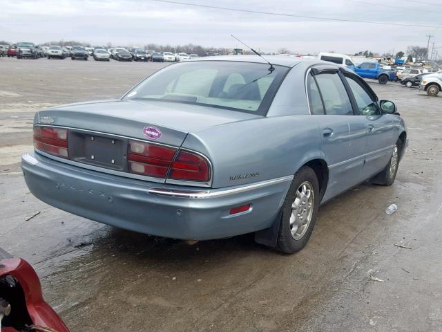 1G4CW54K844112527 - 2004 BUICK PARK AVENU BLUE photo 4