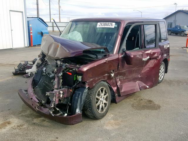 JTLKT324140150372 - 2004 TOYOTA SCION XB 栗色 照片 2