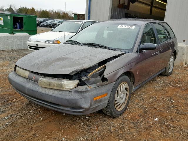 1G8ZJ8273WZ136943 - 1998 SATURN SW2 BROWN photo 2