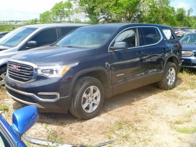 1GKKNKLAXHZ272612 - 2017 GMC ACADIA SLE BLUE photo 2