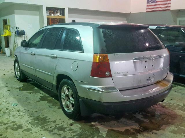 2A4GM684X6R831494 - 2006 CHRYSLER PACIFICA T SILVER photo 3