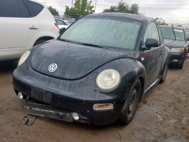 3VWDD21C0YM464356 - 2000 VOLKSWAGEN NEW BEETLE Schwarz Foto 2