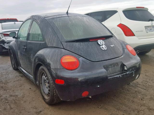 3VWDD21C0YM464356 - 2000 VOLKSWAGEN NEW BEETLE Schwarz Foto 3