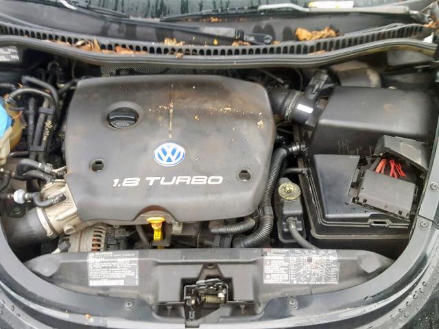 3VWDD21C0YM464356 - 2000 VOLKSWAGEN NEW BEETLE Schwarz Foto 7