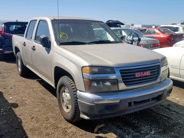 1GTCS136558108488 - 2005 GMC CANYON TAN photo 1