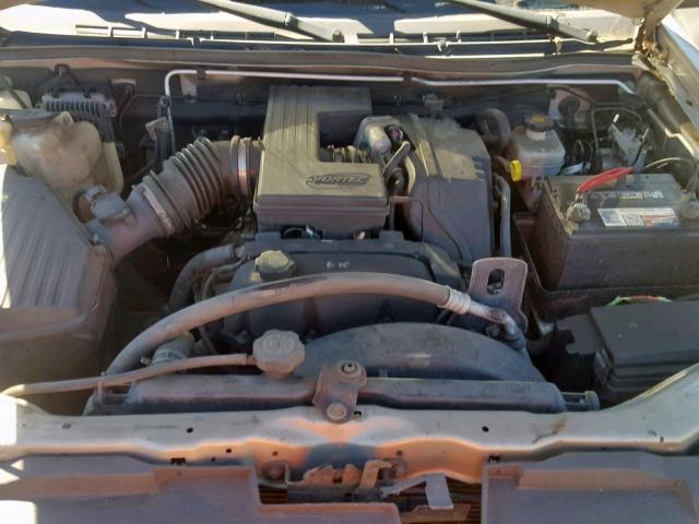 1GTCS136558108488 - 2005 GMC CANYON TAN photo 7