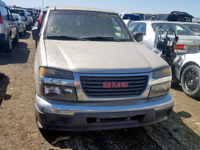 1GTCS136558108488 - 2005 GMC CANYON TAN photo 9
