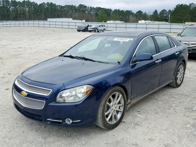 1G1ZK577294215217 - 2009 CHEVROLET MALIBU LTZ BLUE photo 2