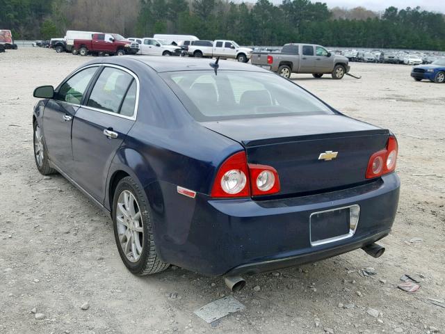 1G1ZK577294215217 - 2009 CHEVROLET MALIBU LTZ BLUE photo 3