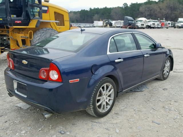 1G1ZK577294215217 - 2009 CHEVROLET MALIBU LTZ BLUE photo 4