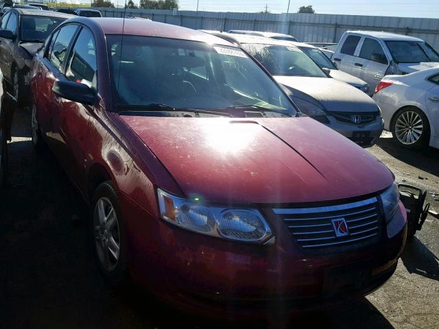 1G8AJ55F97Z170496 - 2007 SATURN ION LEVEL 红色 照片 1