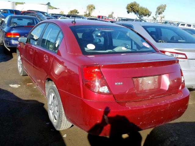 1G8AJ55F97Z170496 - 2007 SATURN ION LEVEL 红色 照片 3