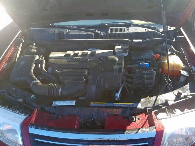 1G8AJ55F97Z170496 - 2007 SATURN ION LEVEL 红色 照片 7