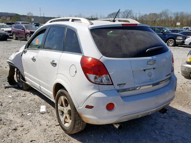 3GNAL3E50CS643888 - 2012 CHEVROLET CAPTIVA SP WHITE photo 3