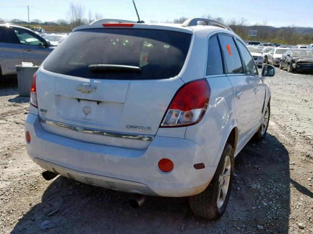 3GNAL3E50CS643888 - 2012 CHEVROLET CAPTIVA SP WHITE photo 4