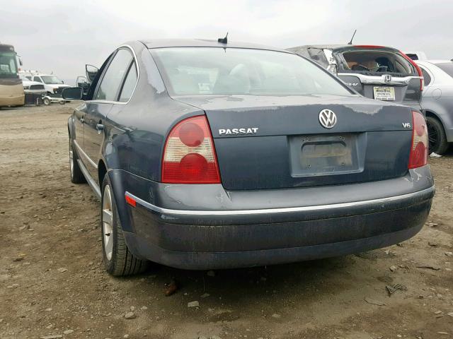 WVWRH63B04P103691 - 2004 VOLKSWAGEN PASSAT GLX 蓝色 照片 3