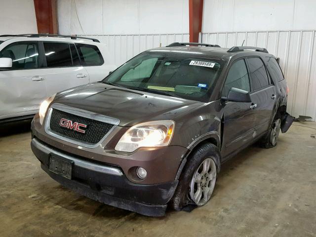 1GKKRNED0CJ249358 - 2012 GMC ACADIA SLE BROWN photo 2