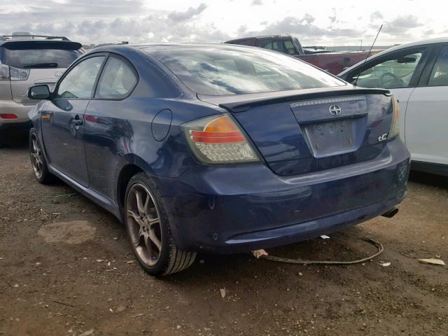 JTKDE177360090015 - 2006 TOYOTA SCION TC ლურჯი ფოტო 3