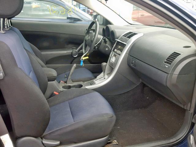 JTKDE177360090015 - 2006 TOYOTA SCION TC ლურჯი ფოტო 5