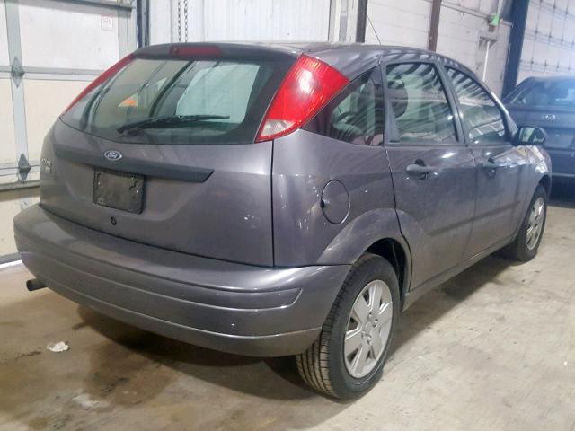 1FAHP37N97W192050 - 2007 FORD FOCUS ZX5 SILVER photo 4