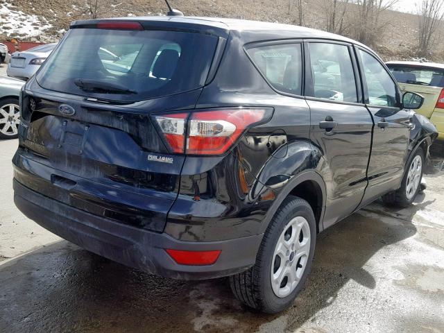 1FMCU0F76HUD65322 - 2017 FORD ESCAPE S BLACK photo 4