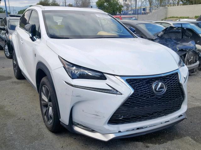 JTJYARBZ0G2048447 - 2016 LEXUS NX 200T WHITE photo 1