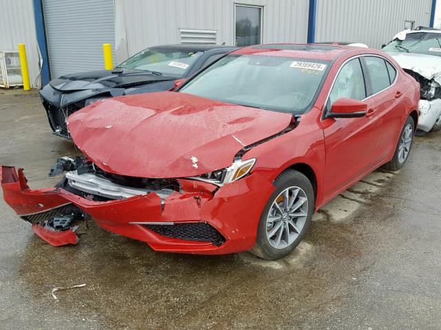 19UUB1F53JA008773 - 2018 ACURA TLX TECH RED photo 2