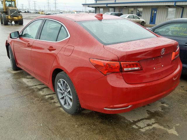 19UUB1F53JA008773 - 2018 ACURA TLX TECH RED photo 3