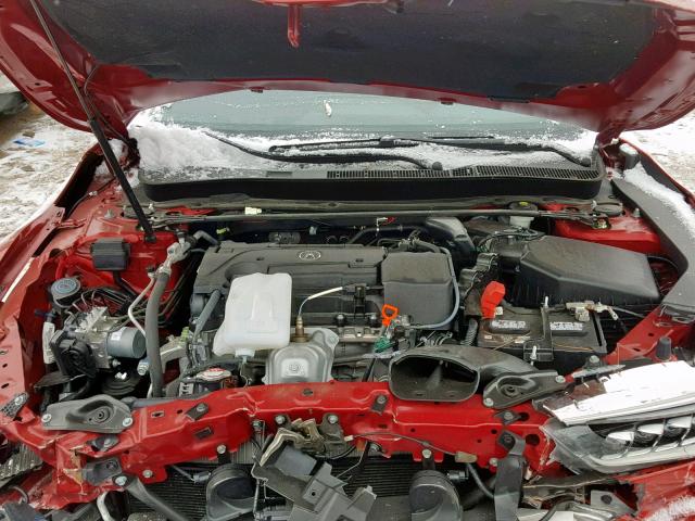 19UUB1F53JA008773 - 2018 ACURA TLX TECH RED photo 7