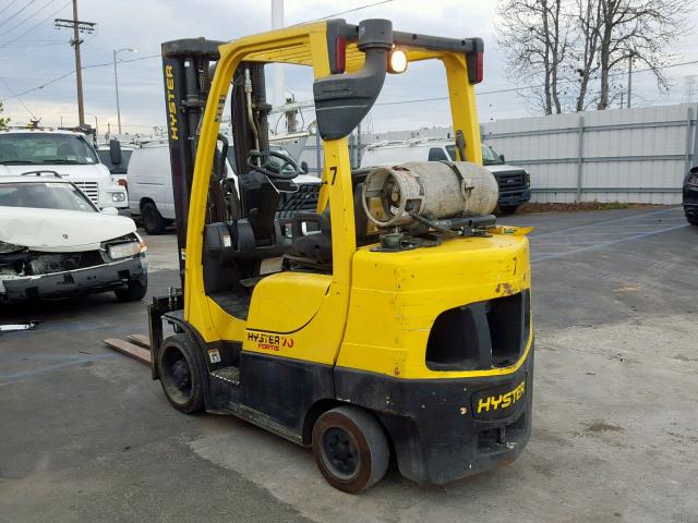 F187V11644F - 2008 HYST FORKLIFT YELLOW photo 3