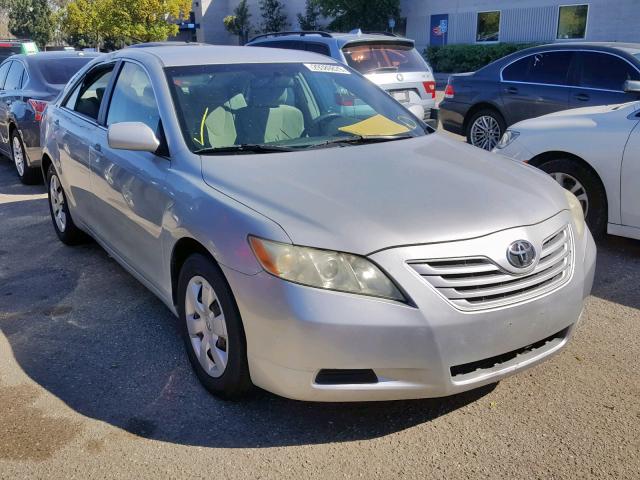 4T1BE46K47U096823 - 2007 TOYOTA CAMRY NEW SILVER photo 1