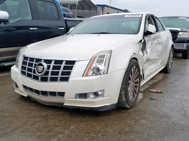 1G6DK5E34C0136523 - 2012 CADILLAC CTS PERFOR WHITE photo 2