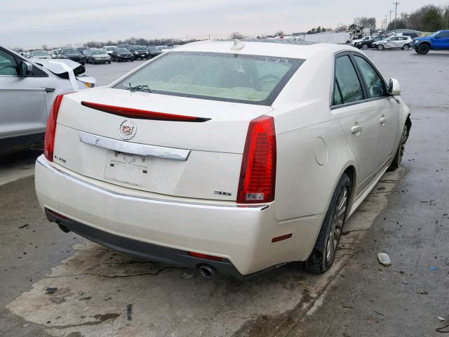 1G6DK5E34C0136523 - 2012 CADILLAC CTS PERFOR WHITE photo 4