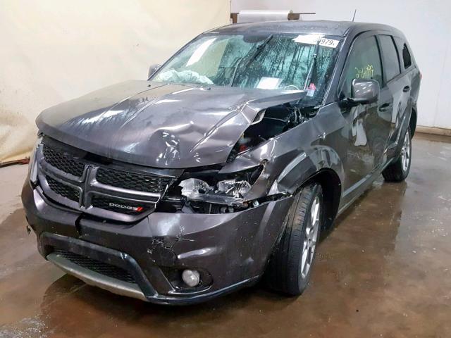 3C4PDCEG1GT207469 - 2016 DODGE JOURNEY R/ GRAY photo 2