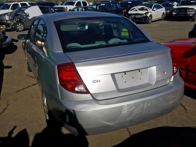 1G8AF52FX5Z146291 - 2005 SATURN ION LEVEL SILVER photo 3