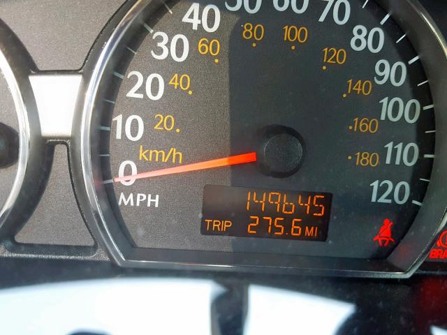 1G8AF52FX5Z146291 - 2005 SATURN ION LEVEL SILVER photo 8