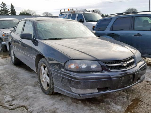 2G1WP521X49298733 - 2004 CHEVROLET IMPALA SS BLACK photo 1