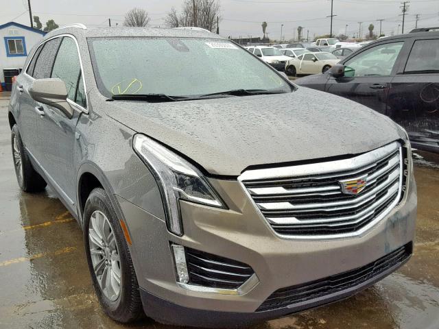 1GYKNBRS3HZ251610 - 2017 CADILLAC XT5 LUXURY BROWN photo 1