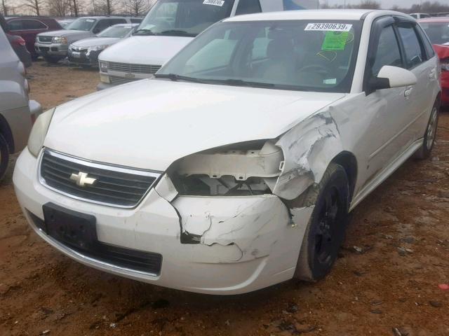 1G1ZT68NX7F245132 - 2007 CHEVROLET MALIBU MAX WHITE photo 2