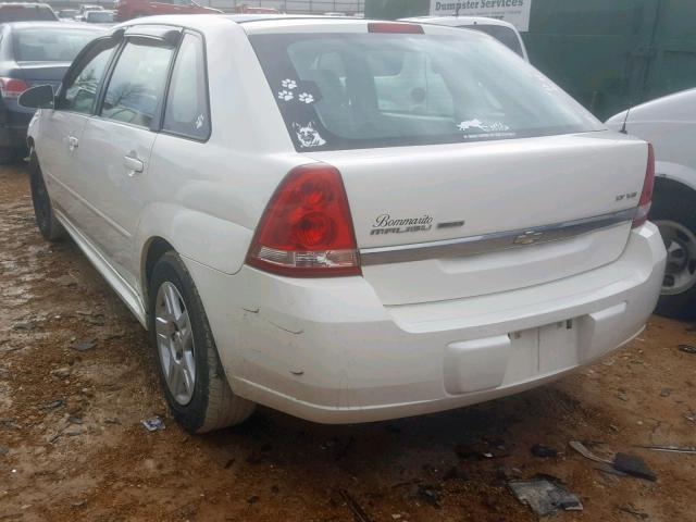 1G1ZT68NX7F245132 - 2007 CHEVROLET MALIBU MAX WHITE photo 3