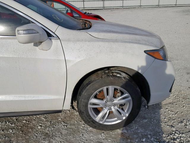 5J8TB3H31EL002094 - 2014 ACURA RDX BASE WHITE photo 9