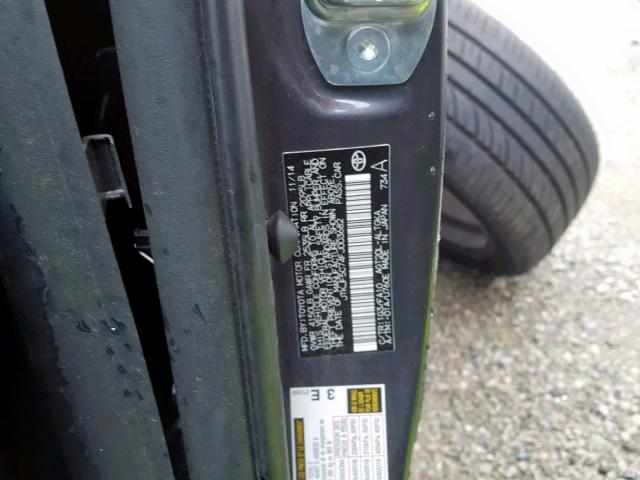 JTKJF5C74FJ003682 - 2015 TOYOTA SCION TC 石墨色 照片 10