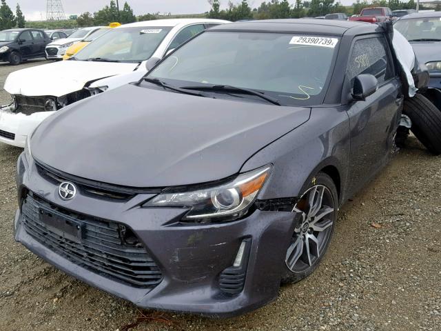 JTKJF5C74FJ003682 - 2015 TOYOTA SCION TC 石墨色 照片 2