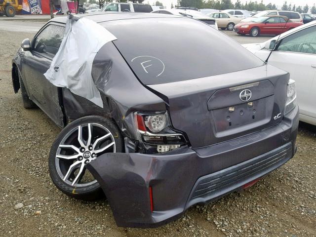 JTKJF5C74FJ003682 - 2015 TOYOTA SCION TC 石墨色 照片 3