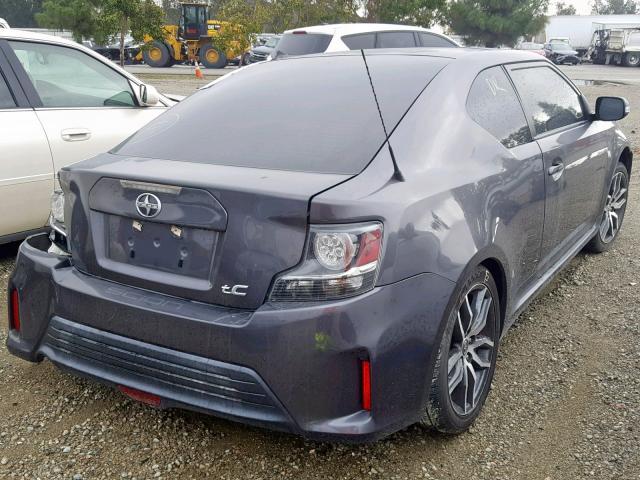 JTKJF5C74FJ003682 - 2015 TOYOTA SCION TC 石墨色 照片 4