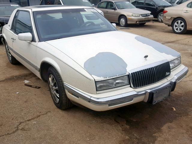 1G4EZ13C2LU412064 - 1990 BUICK RIVIERA WHITE photo 1