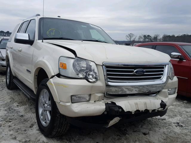 1FMEU65E37UA85030 - 2007 FORD EXPLORER L WHITE photo 1