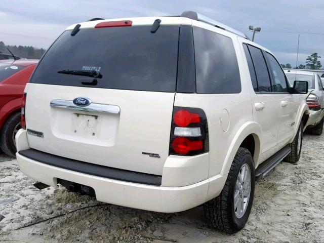 1FMEU65E37UA85030 - 2007 FORD EXPLORER L WHITE photo 4